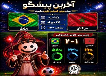 برزیل–مراکش؛ سامباییها به زحمت از کمین شیرهای اطلس عبور میکنند؟