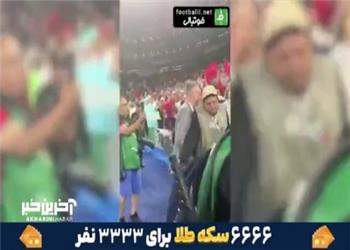 لحظات احساسی سرمربی مراکش در کنار خانواده