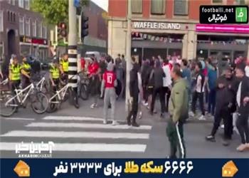 هواداران مراکش در آمستردام